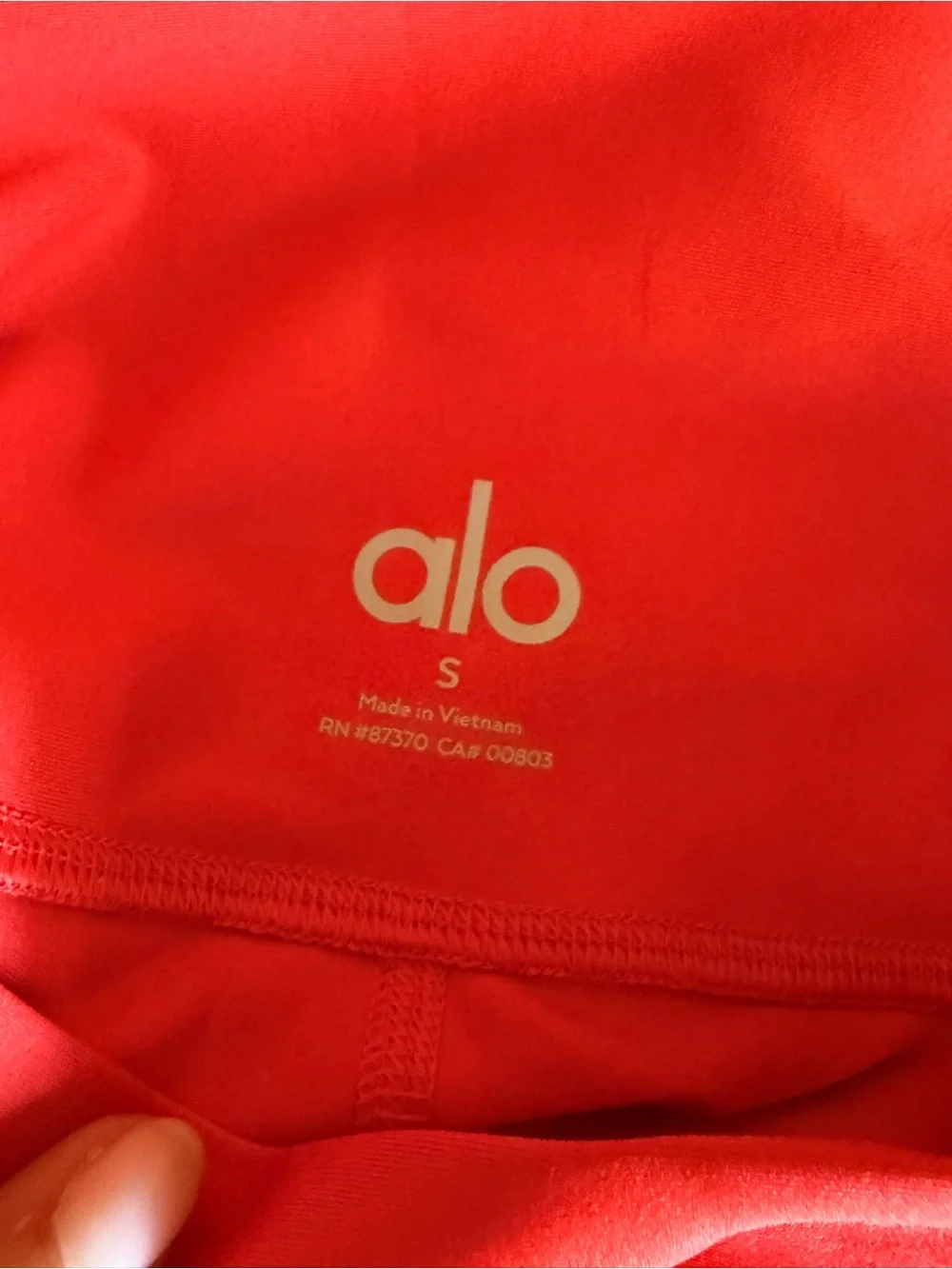 ALO Yoga  High-Waist Red Leggings
